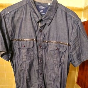 Guess Short Sleeve Button Shirt